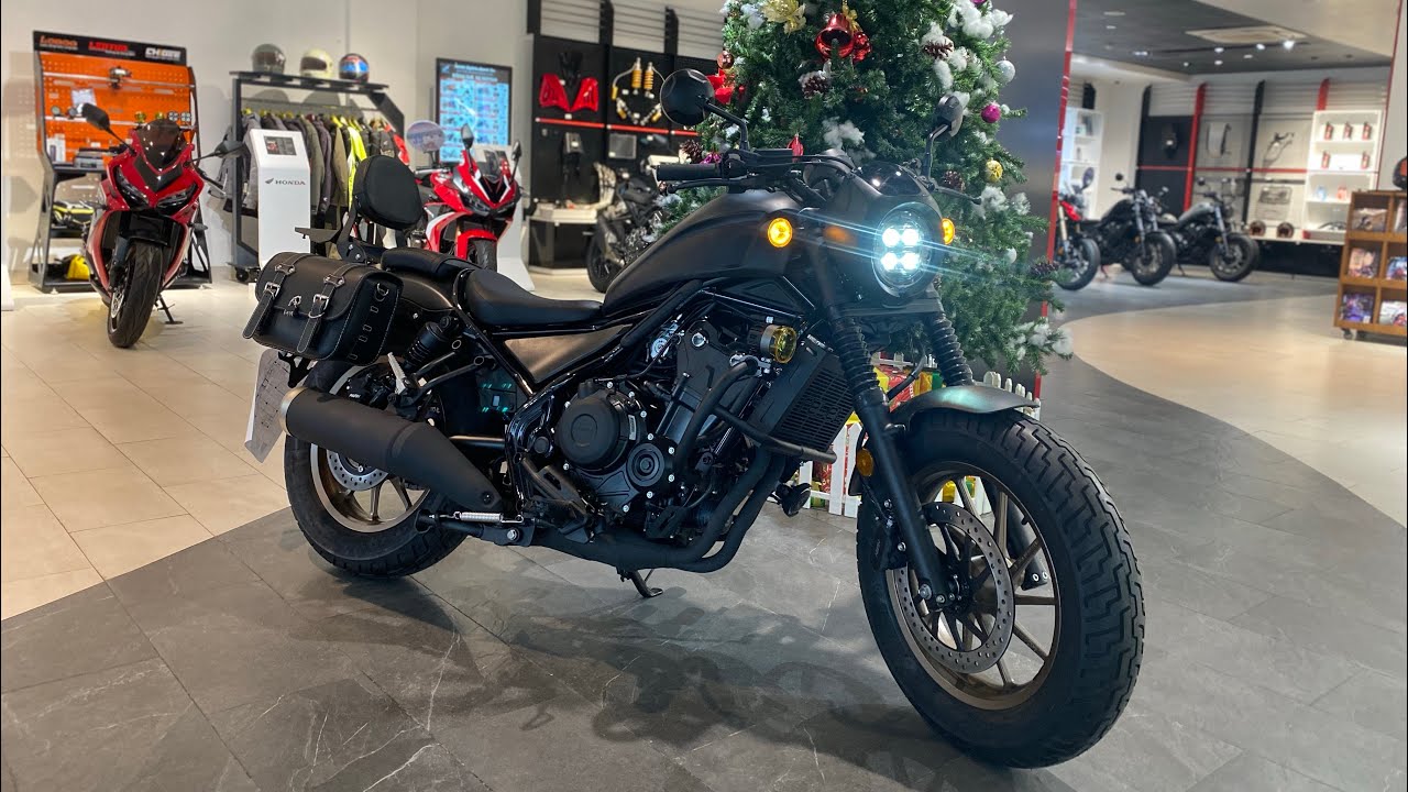 Honda Rebel500 2023 lên full phụ kiện