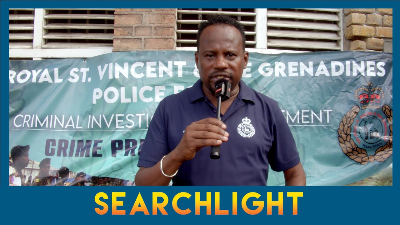 Уровень преступности снижается - Неделя профилактики преступности RSVGPF, выставка в Кингстауне.