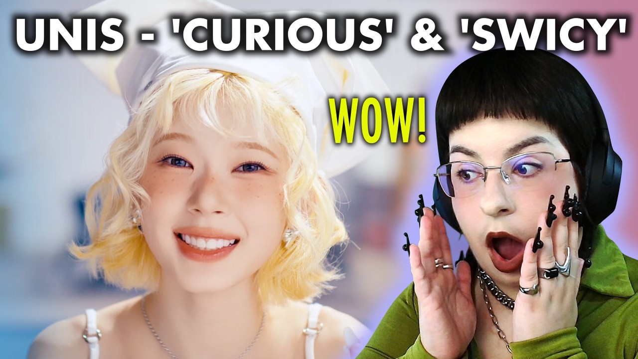 First Time Reacting to UNIS (유니스)! 🌸 ‘Curious’ & ‘SWICY’ Reaction | Discovering 5th Gen KPOP! 🎂