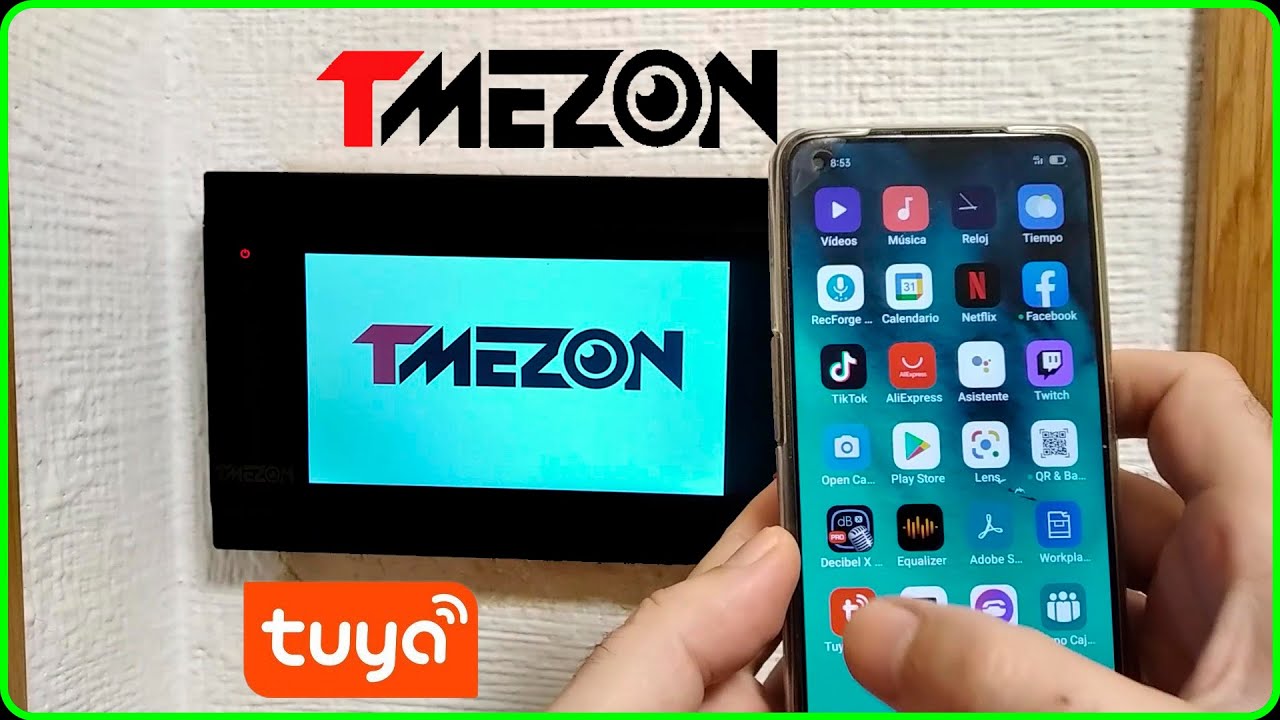 Videoportero Tmezon con app Tuya Smart