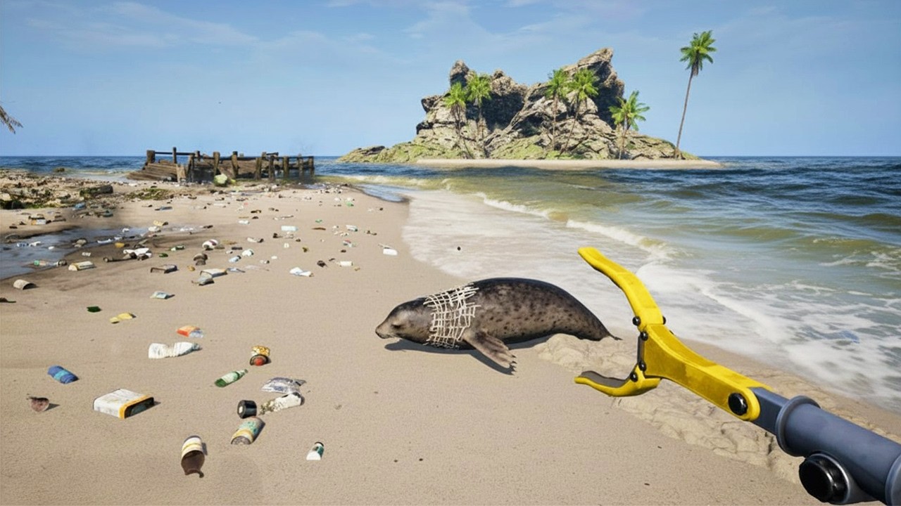 AKU HARUS MEMBANGUN DAN MENJAGA PANTAI YANG RUSAK.... Restore Your Island GAMEPLAY #1