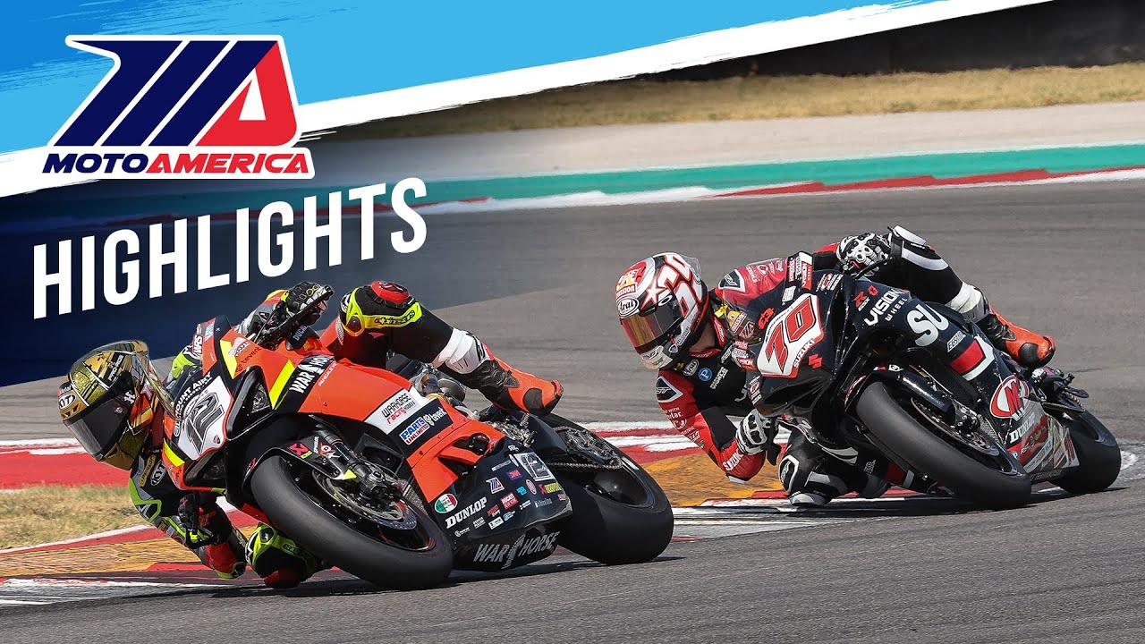MotoAmerica Supersport Race 2 Highlights at Circuit of the Americas 2023