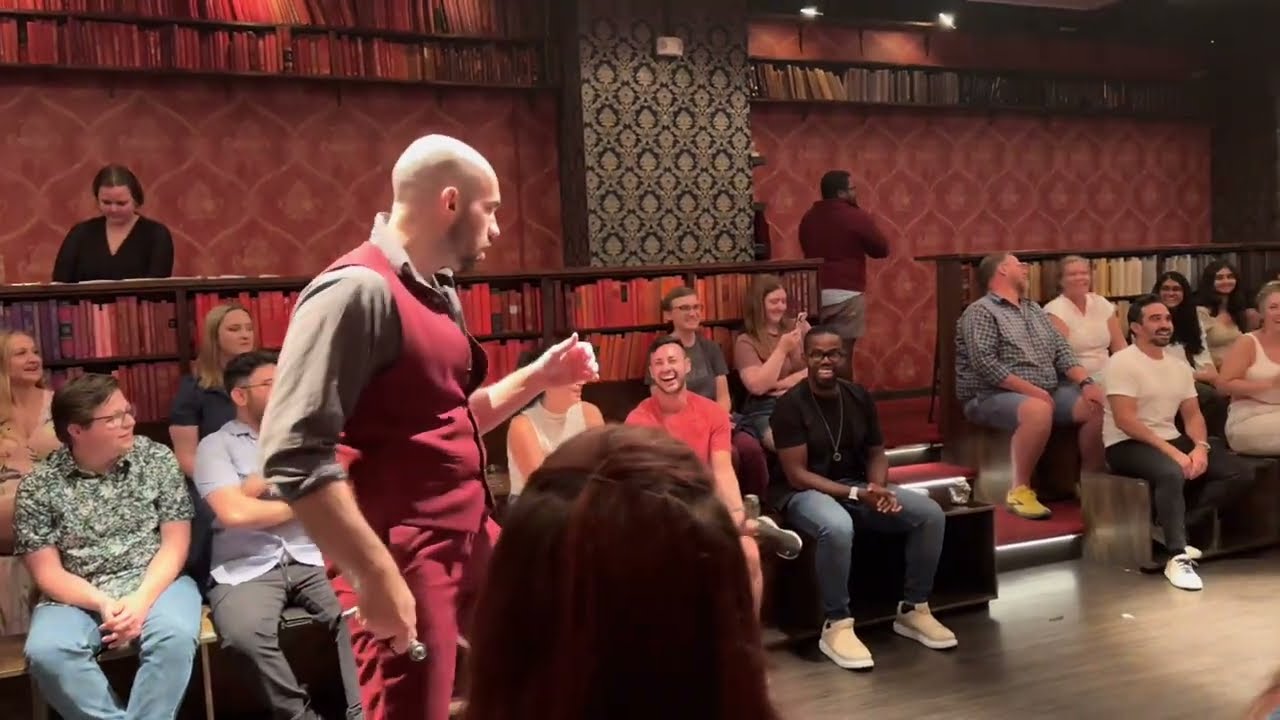 Drunk Shakespeare. The Sage Theater at Washington DC, scenes from the play #theatre  #travel