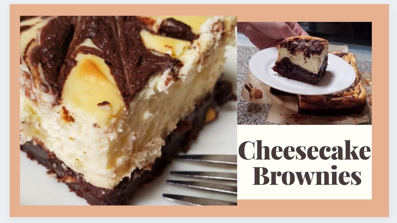 Cheesecake Brownies - Quick and Easy Cheesecake Brownies with Box Mix