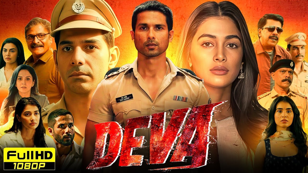 Deva Full Movie 2025 HD | Shahid Kapoor | Pooja Hegde | Pavail Gulati | 1080p Reviews & Facts