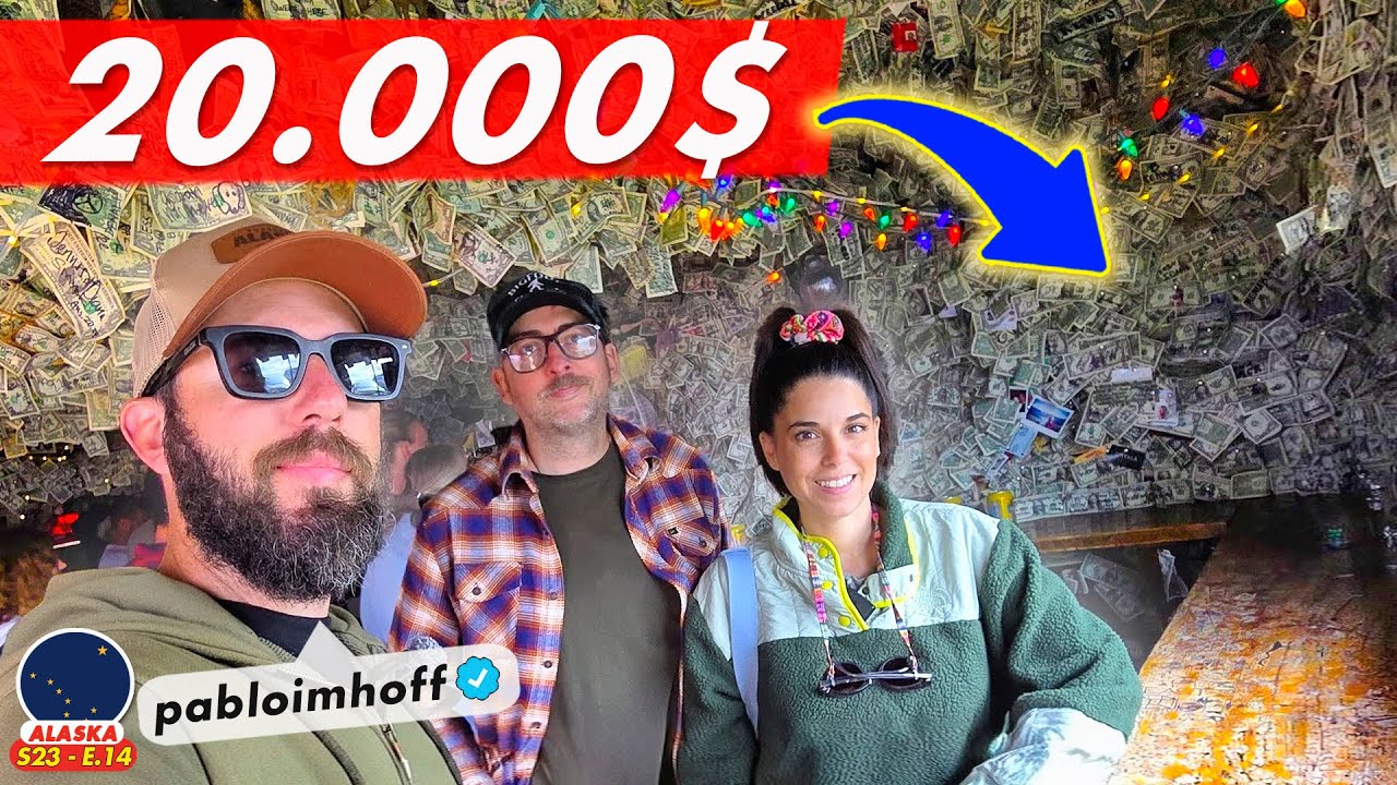 👀 DESCUBRIMOS UN BAR CON MILES DE DÓLARES EN ALASKA 🤑 fr PABLO IMHOFF