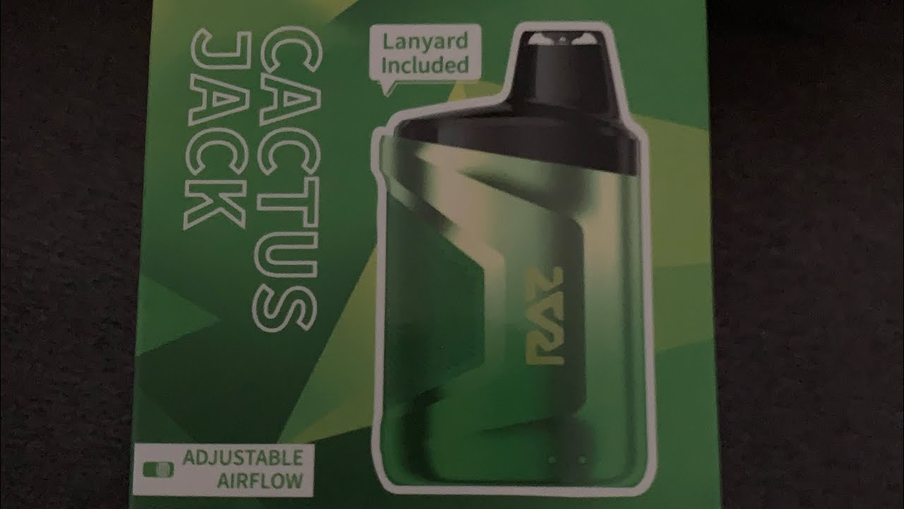 RAZ &ldquo;Cactus Jack&rdquo;🌵🔥Flavor vape Review #vape #vapelife   #disposablevapepen #nicotine #cactusjack