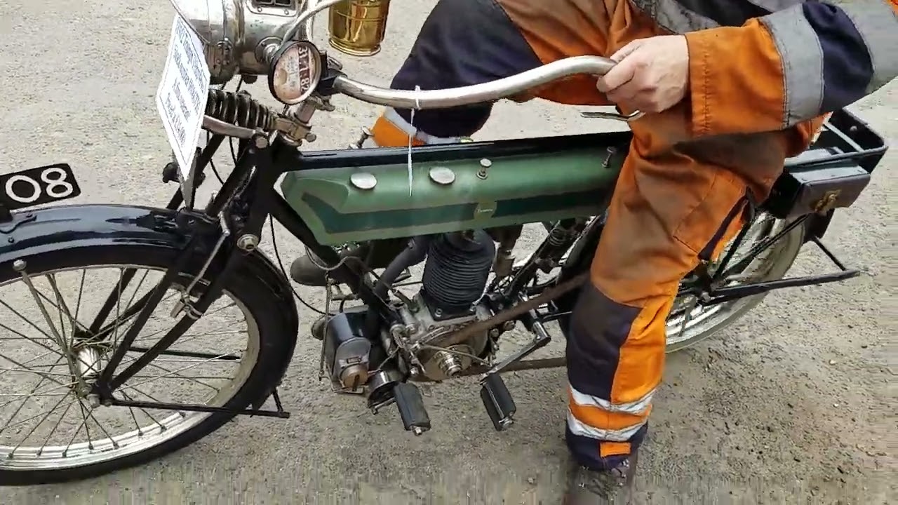 1912 Triumph 3 1/2hp 499cc at Andy Tiernans #08186TRI