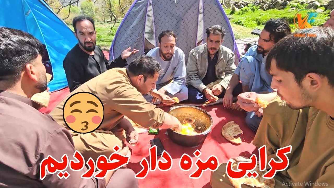 سفر بهاری - کرایی مزه دار برای صبحانه آماده کردیم 😋