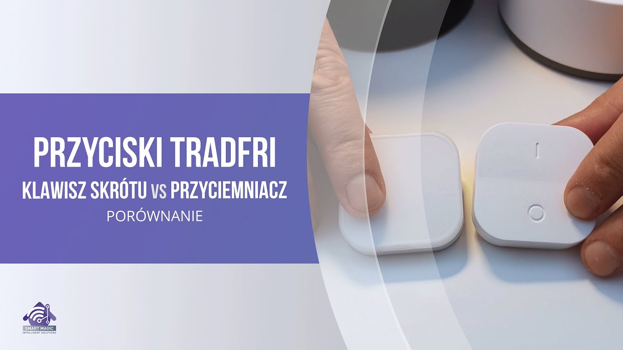 POR&Oacute;WNANIE KLAWISZ SKR&Oacute;TU vs PRZYCIEMNIACZ - ikea tradfri