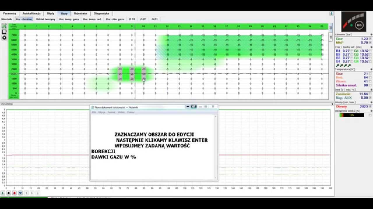 STAG 4 QBOX - KOREKTY PO OBROTACH