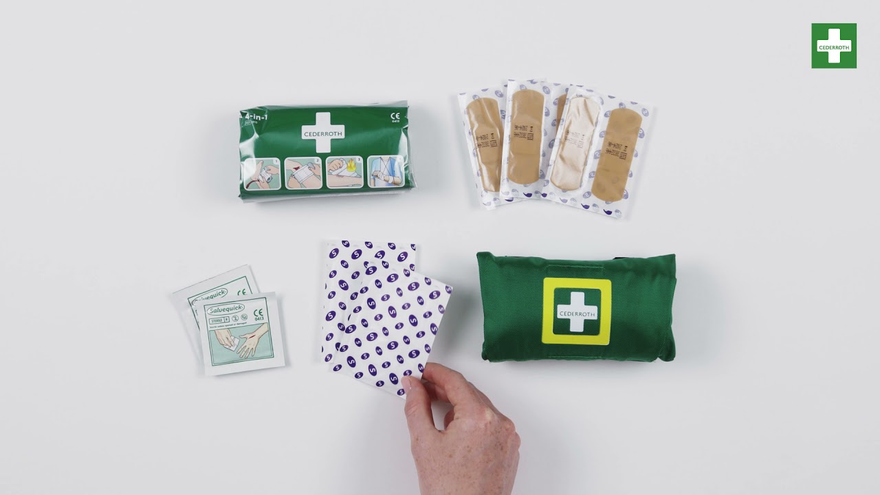Cederroth First Aid Kit Small demofilm POLISH