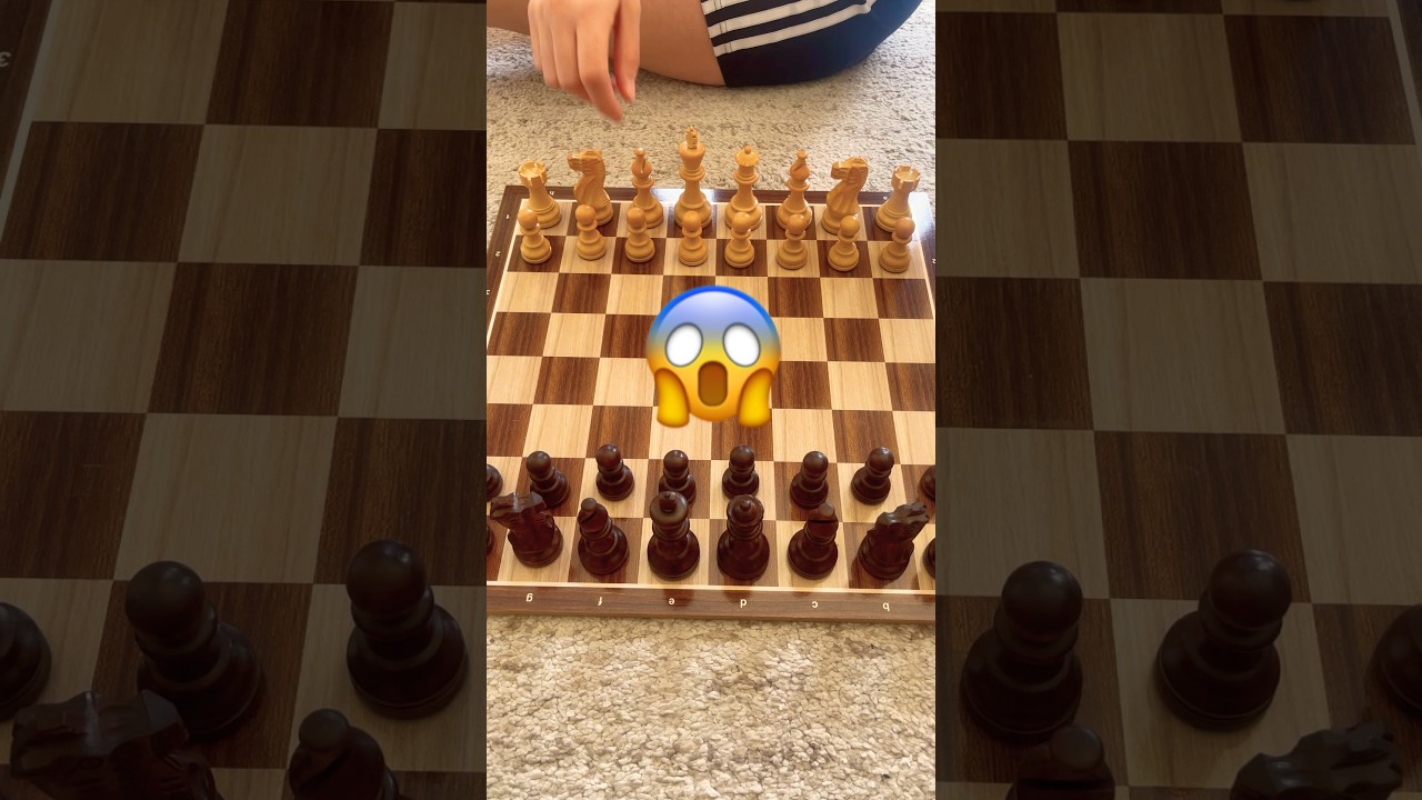 He ganado muchas partidas con esta trampa😱♟️ #ajedrez