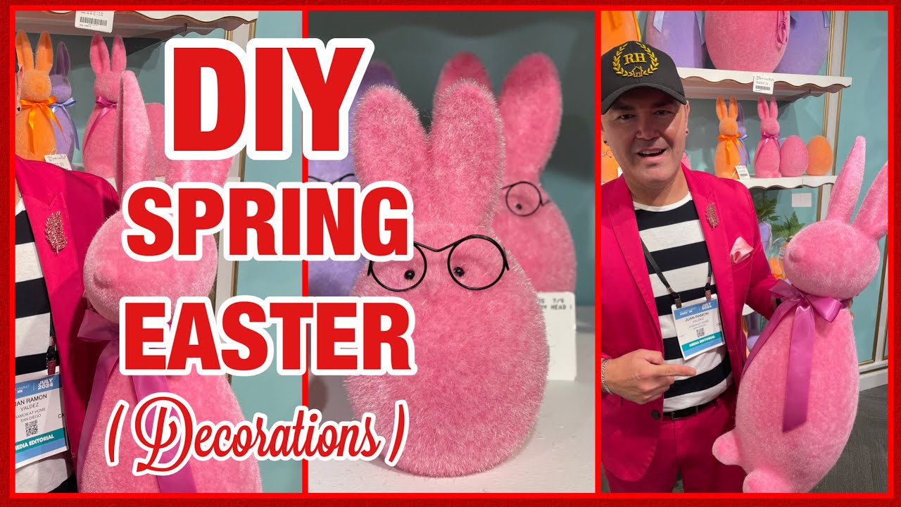 3 Easter Spring DIYS / Making Elegant Spring Decorations / Ramon At Home
