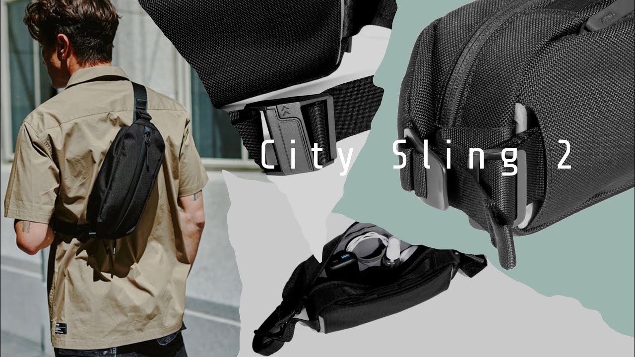 AER CITY SLING 2 / A New Durable Minimalist Sling - Backpacking:vol.134
