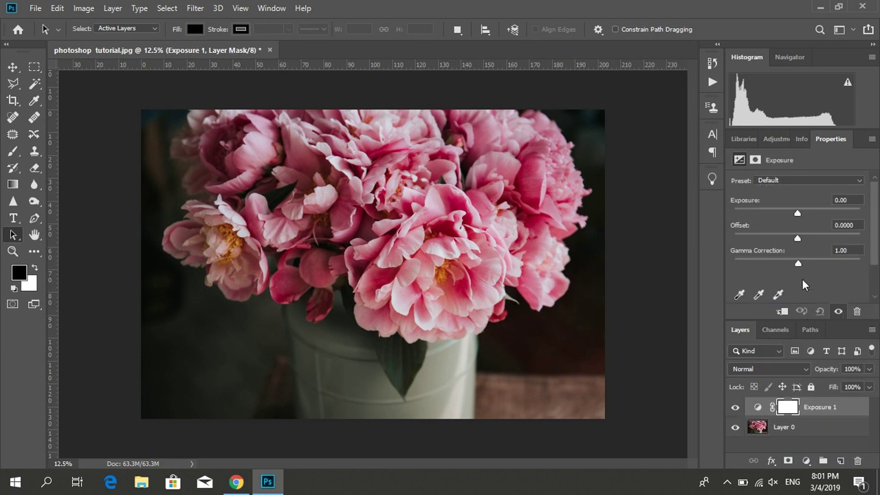 matte effect - photoshop tutorial