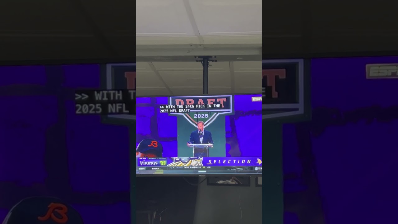 BREAKING! Minnesota Vikings draft Donovan Jackson No.24 pick