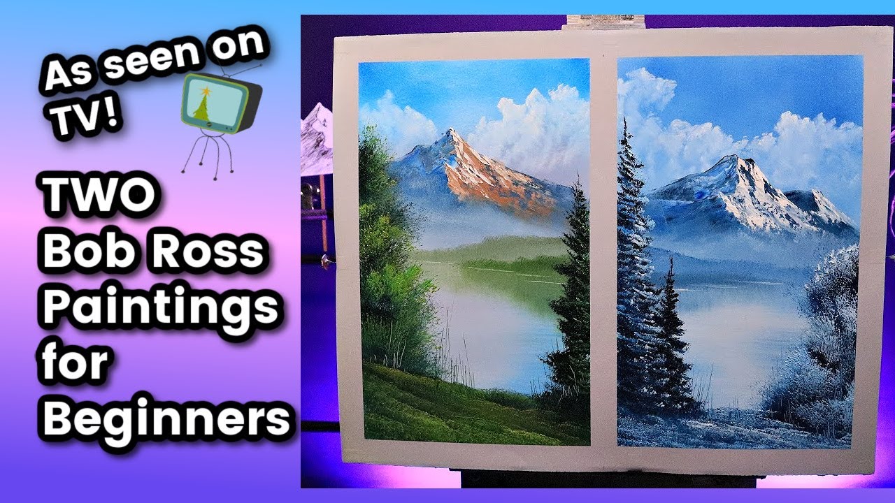 The Best Oil Paintings for Beginners: Bob Ross Technique with Paul Ranson