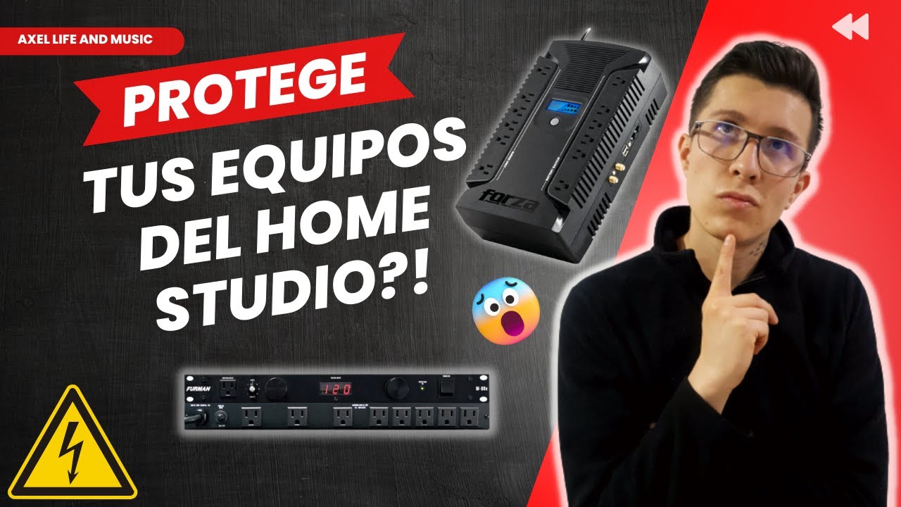 ✅ Protege tus Equipos del Home Studio Que es Una Ups ???⚠️