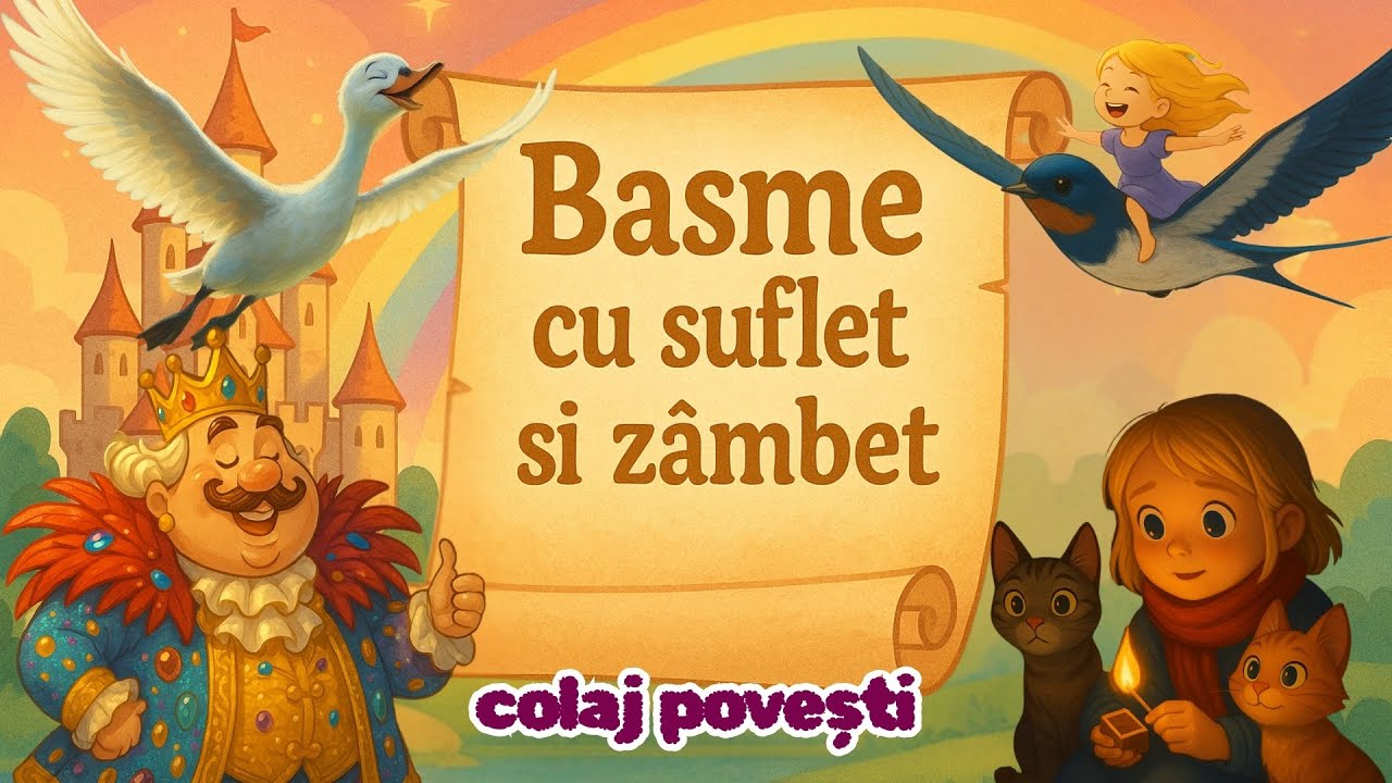 COLAJ cu cele mai frumoase POVESTI DE FRATII GRIMM - POVESTI PENTRU COPII