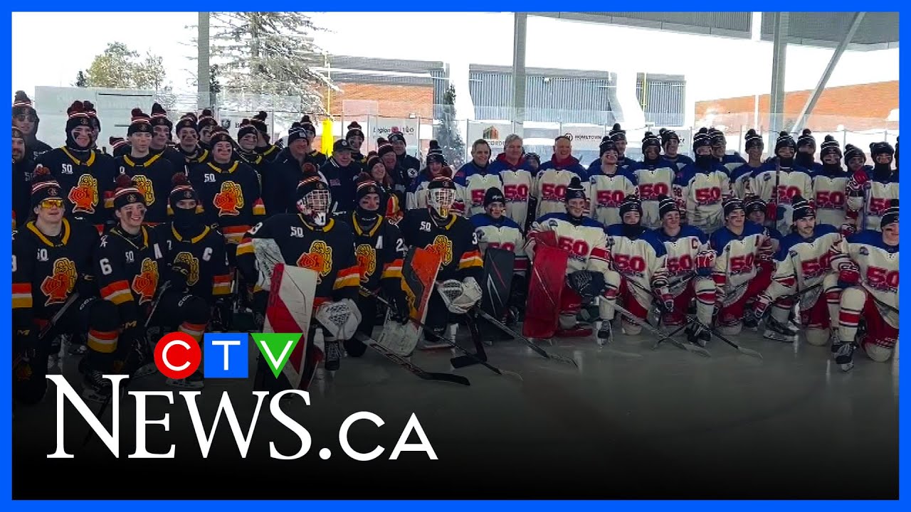 Ottawa Jr. Canadians mark 50th with historic outdoor game