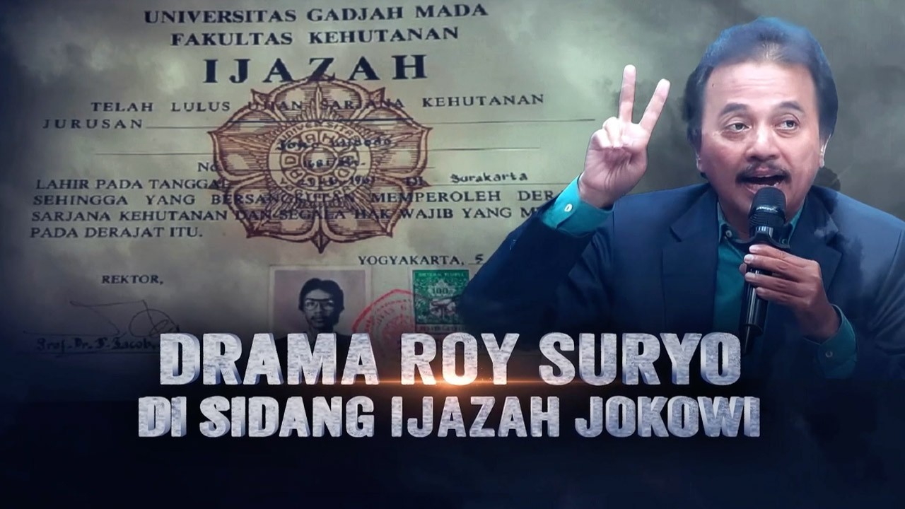 Drama Roy Suryo di Sidang Ijazah Jokowi | AKIM tvOne