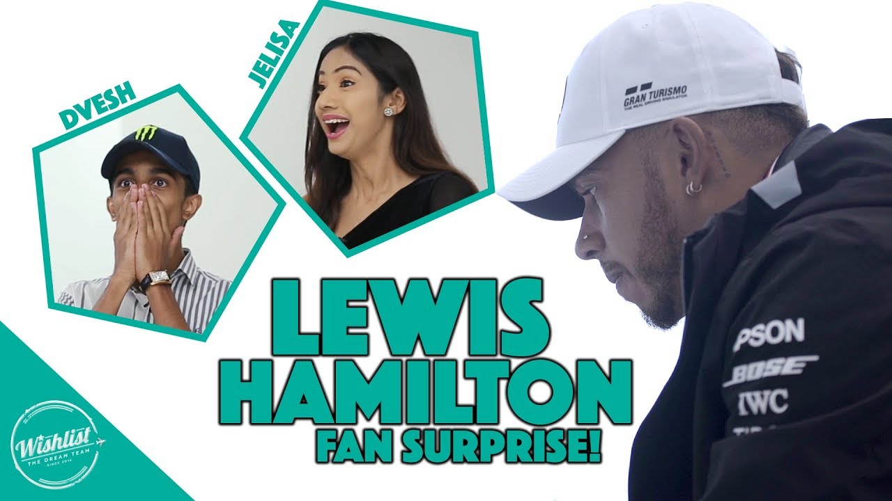 THE BIGGEST LEWIS HAMILTON FAN SURPRISE!