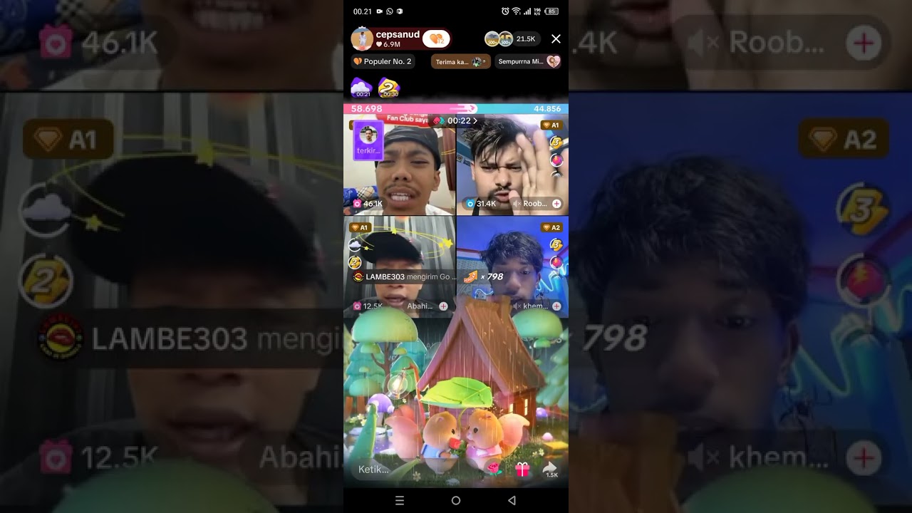 LADUSING DI KERJAIN SANUD DAN BAH ICAN