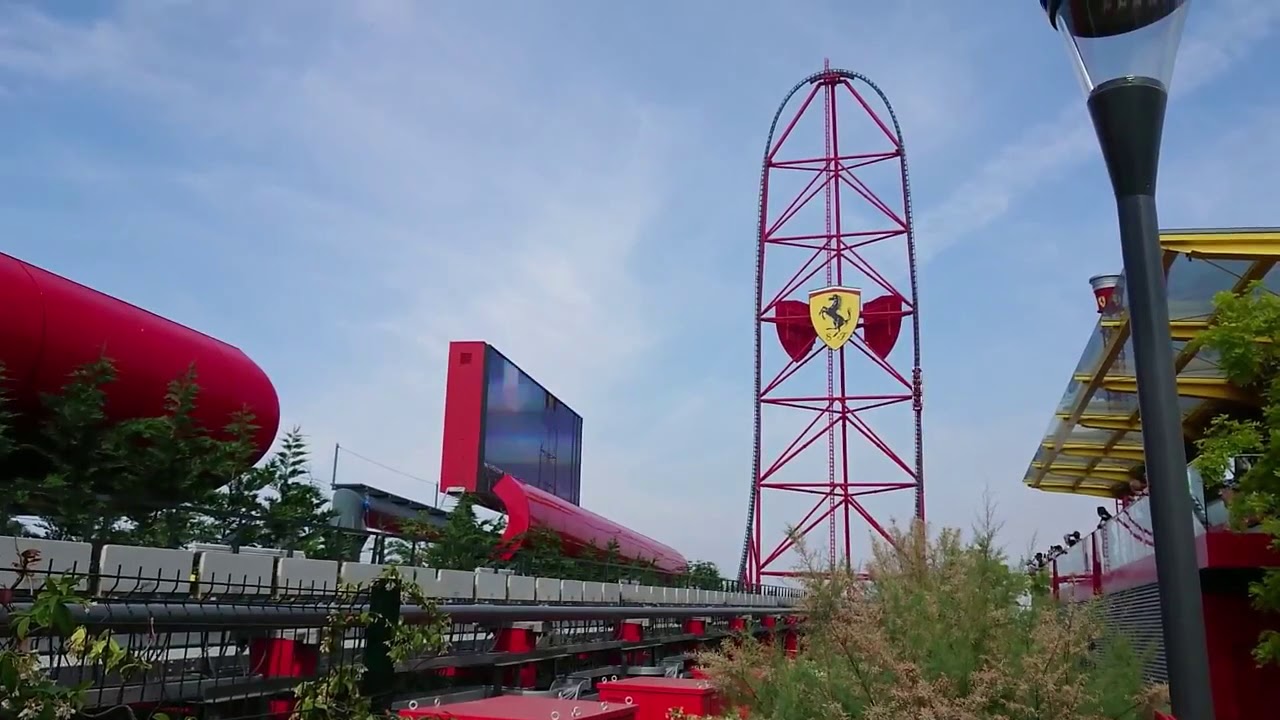 Red Force At Ferrariland vs Shambhala At PortAventura World
