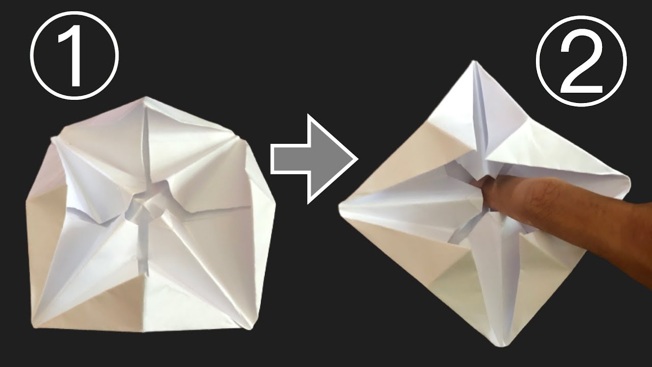 Origami Bear Trap || Step-By-Step Tutorial (In just 4 minutes)
