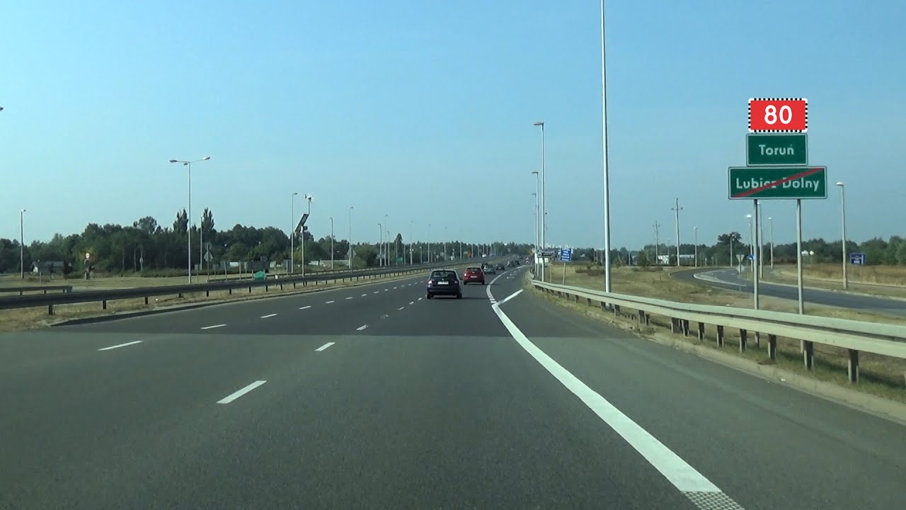 🇵🇱 DK80 Toruń: przejazd przez miasto (2x) ⬅️