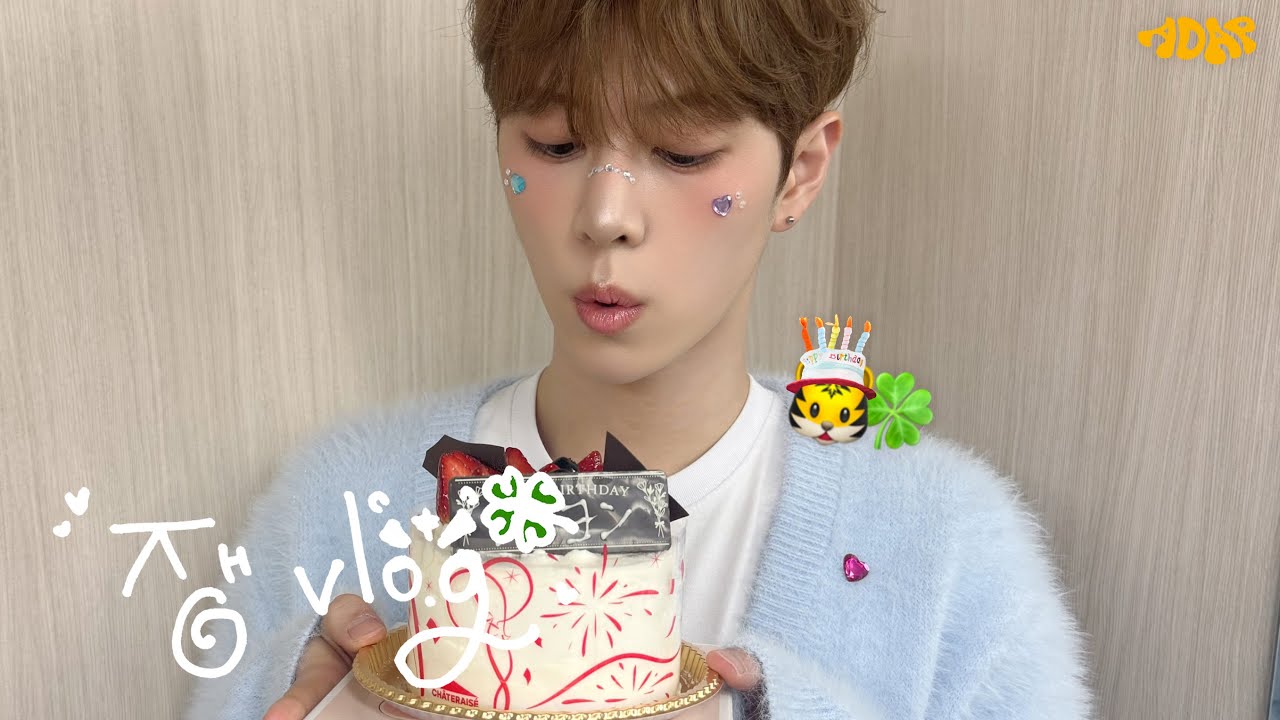 [ENG/JP SUB] 행복한 생일을 보낸 쟁 V-LOG 🐯🍀🎂