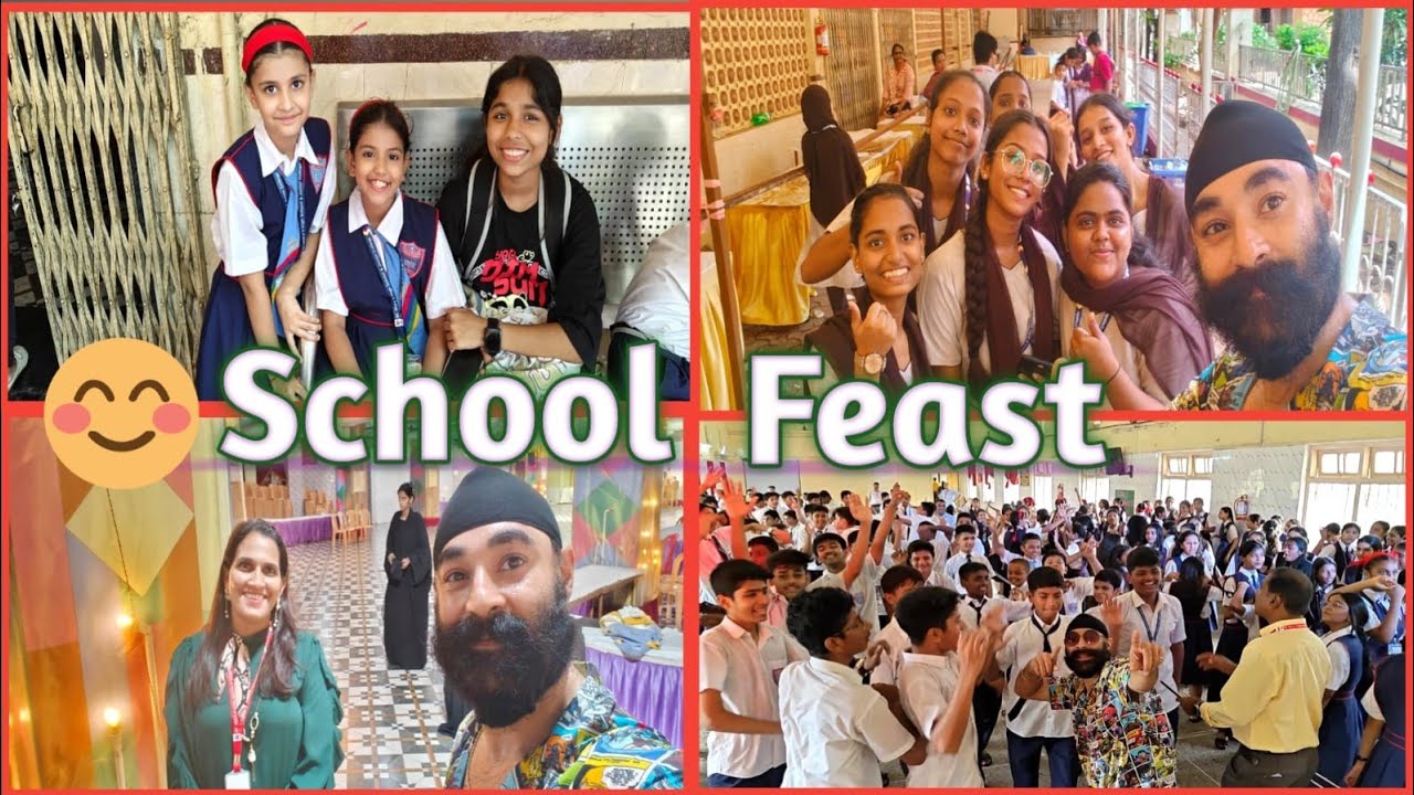 St.Mary's High School Kalina 🏫 ll School Feast Full Enjoy ll MANGU MOUJI ll Vlogs 😉😊