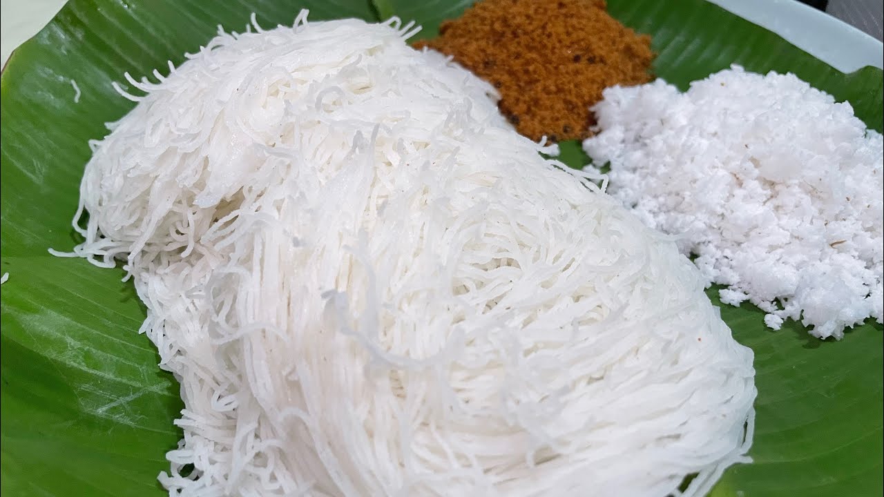 Cara Buat Putu Mayam Lembut Yang Betul/ Idiyaapam Step By Step Versi B.M./String Hopper/ இடியாப்பம்.