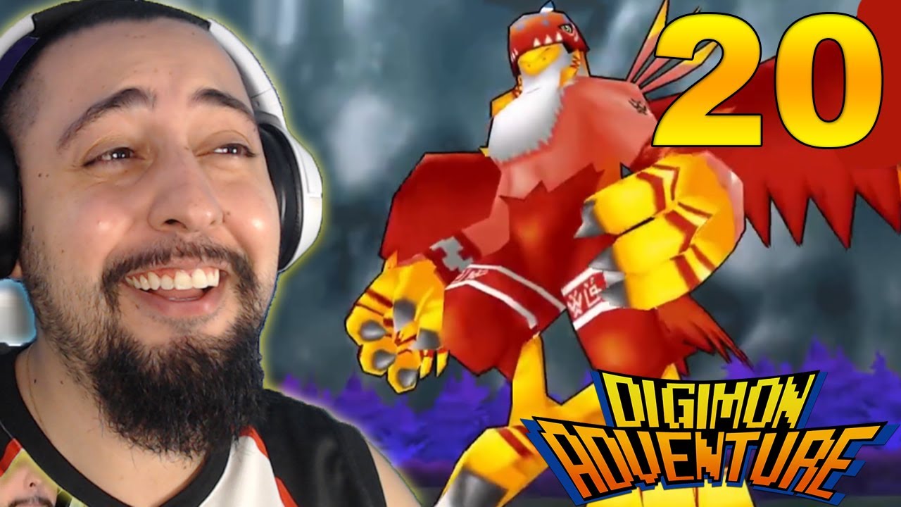 GARUDAMON - JOGANDO "DIGIMON ADVENTURE" PELA PRIMEIRA VEZ - 20