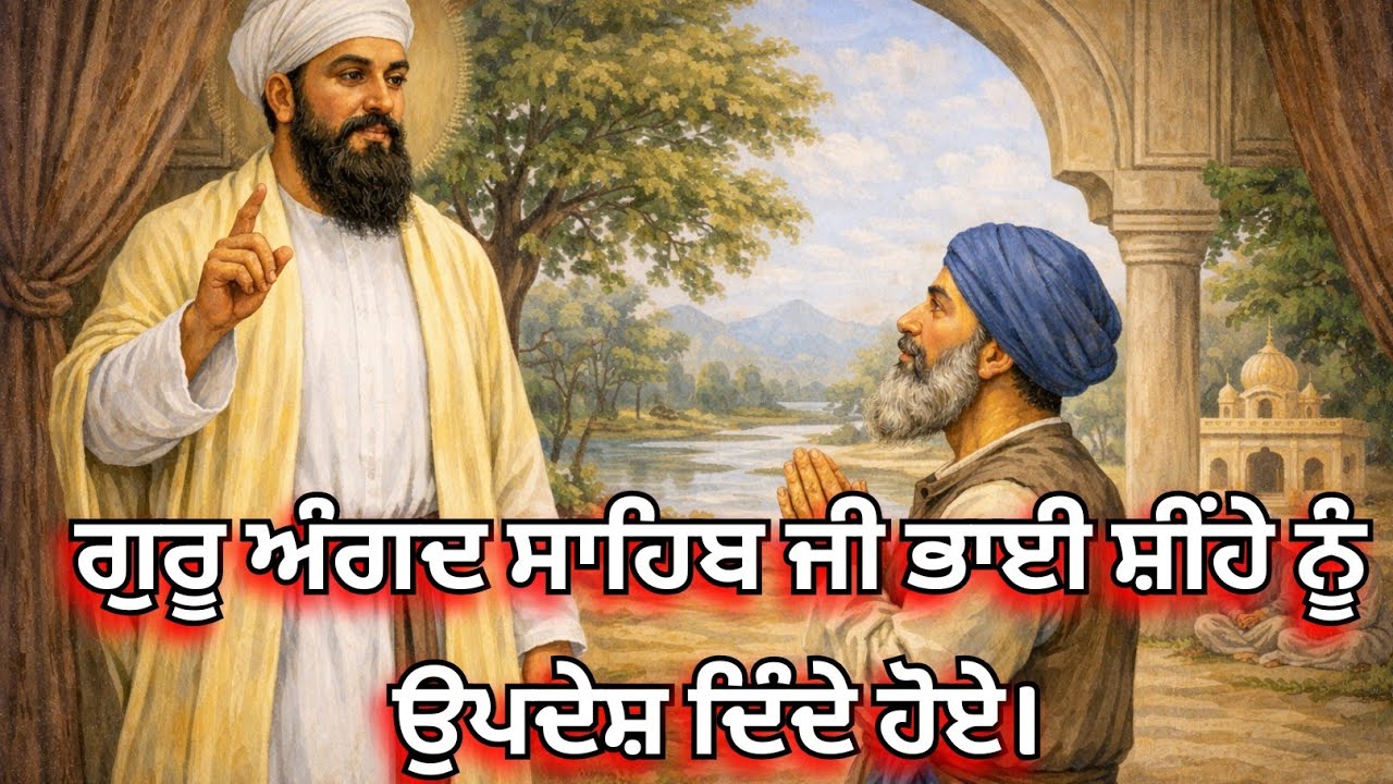 ਗੁਰੂ ਅੰਗਦ ਦੇਵ ਸਾਹਿਬ ਜੀ ਦਾ ਭਾਈ ਸ਼ੀਂਹੇ ਉੱਪਰ ਨੂੰ ਉਪਦੇਸ਼।ਕਥਾ ਸ੍ਰੀ ਗੁਰਪ੍ਰਤਾਪ ਸੂਰਜ ਪ੍ਰਕਾਸ਼ ਗ੍ਰੰਥ।