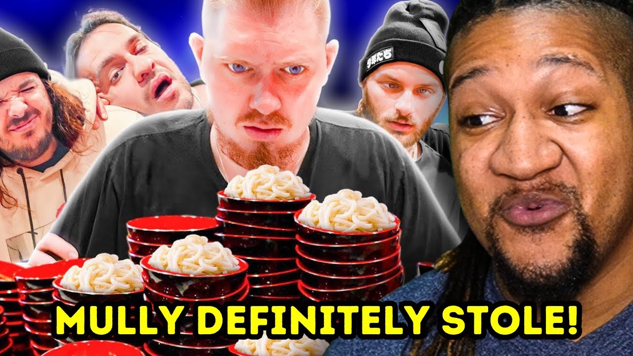 Reaction to The Boys - We Tried Japans UNLIMITED Noodles Challenge (50,000 Calories)