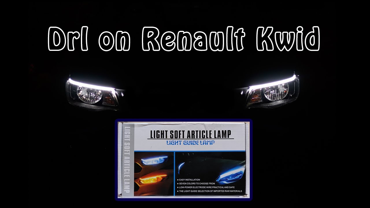 Led DRL On Renault Kwid