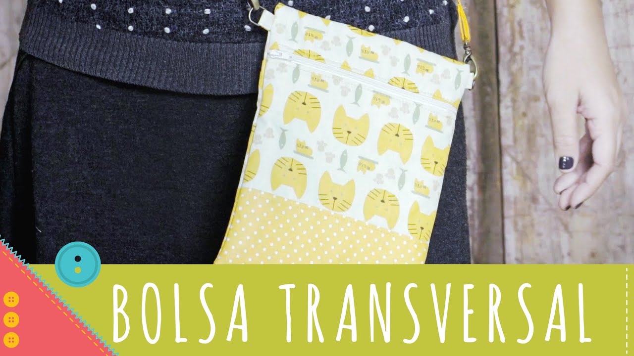 Passo a passo bolsa transversal com zíper forrada com divisórias fácil de fazer! Faça e venda!