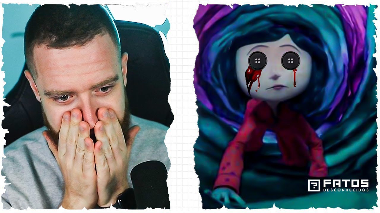 Luba reage ao CONTO MACABRO QUE INSPIROU CORALINE (Fatos Desconhecidos)