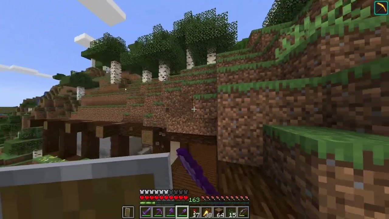 Let's Play Minecraft Episode 164: Working On The House