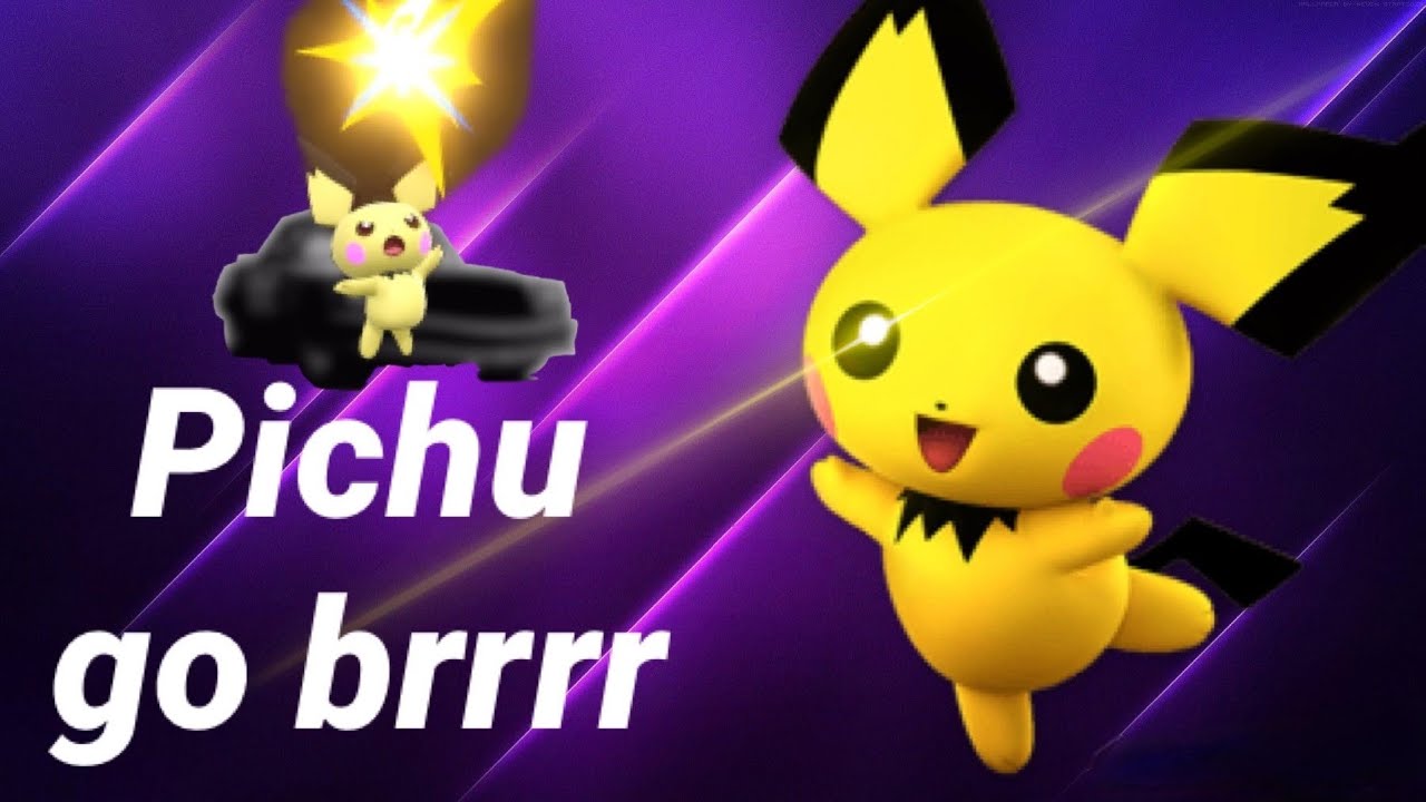 Pichu go brrrr -  SSBU Pichu Montage