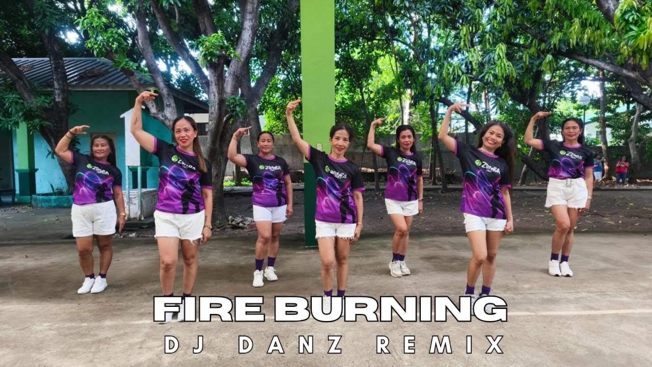 FIRE BURNING / DJ DANZ REMIX / Budots Dance Remix / ELJHAY DANCE FITNESS