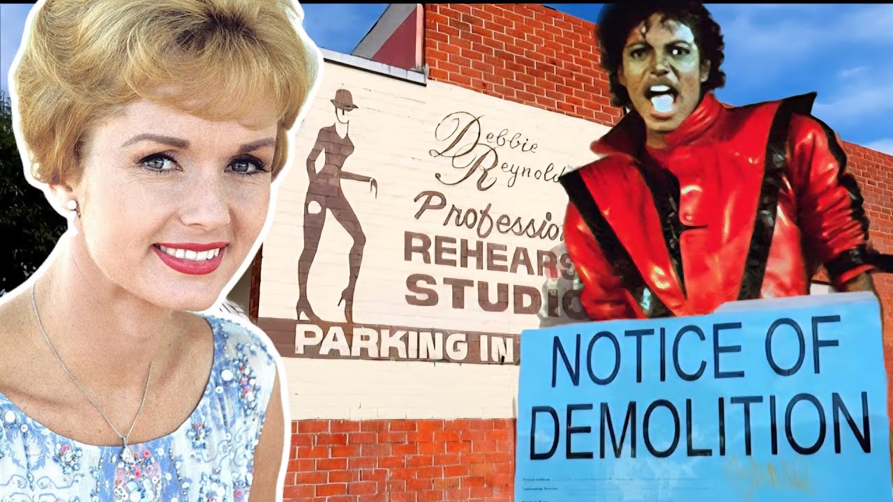 DEBBIE REYNOLDS STUDIOS Before DEMOLITION! THRILLER Rehearsed HERE & MGM Floor!