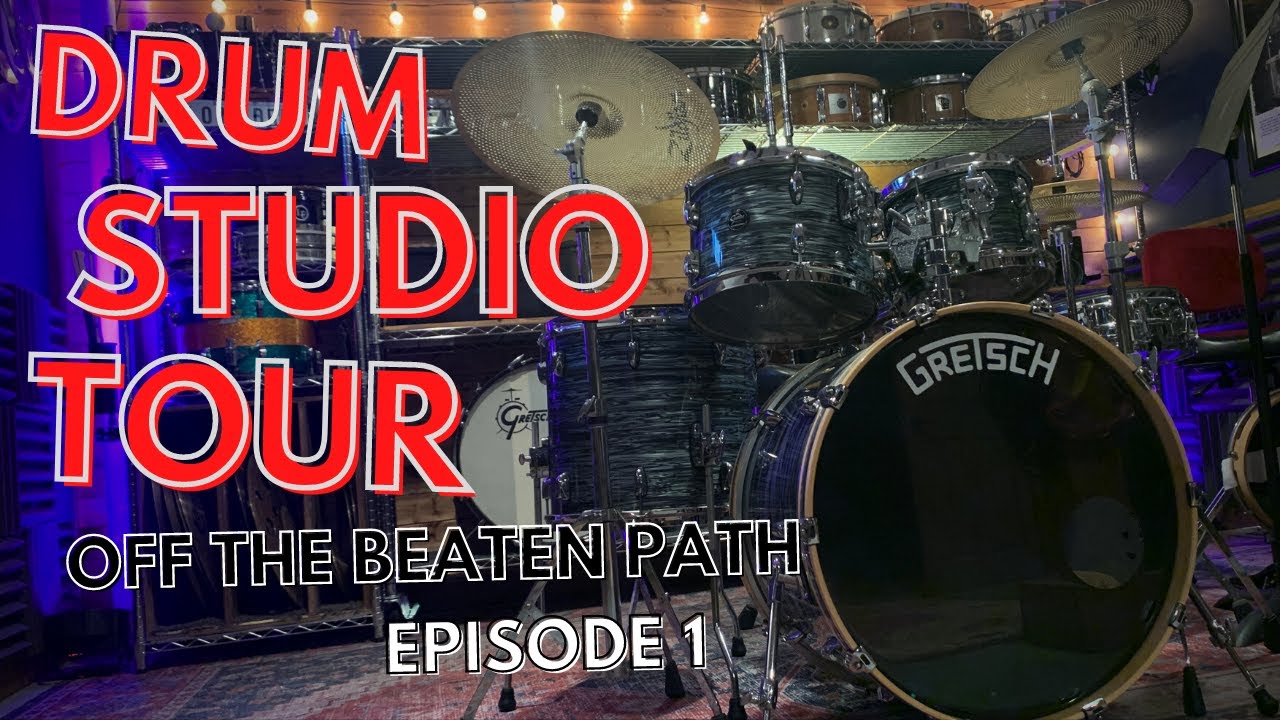 My Drum Studio Tour // Off The Beaten Path EP. 1