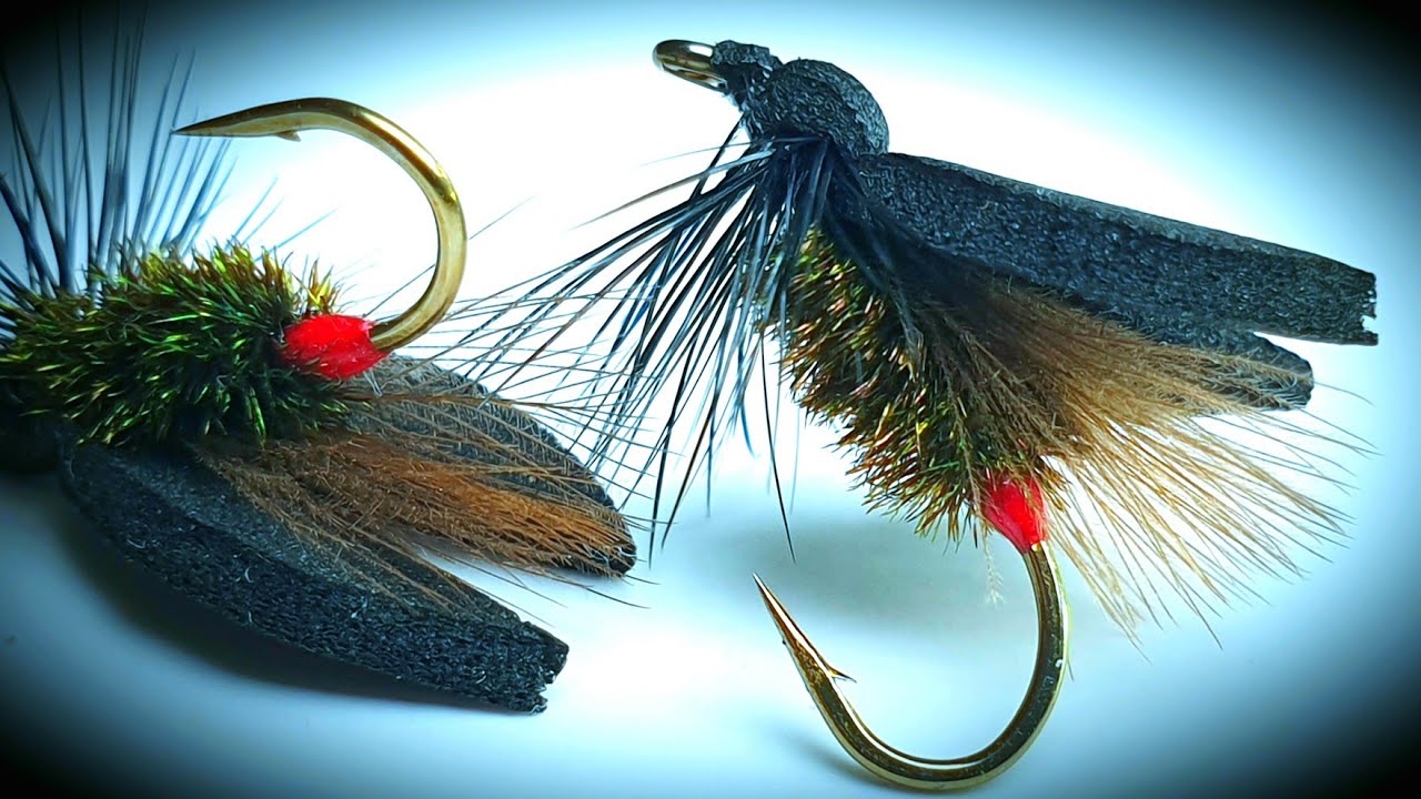 Fly  Tying Foam Beetle