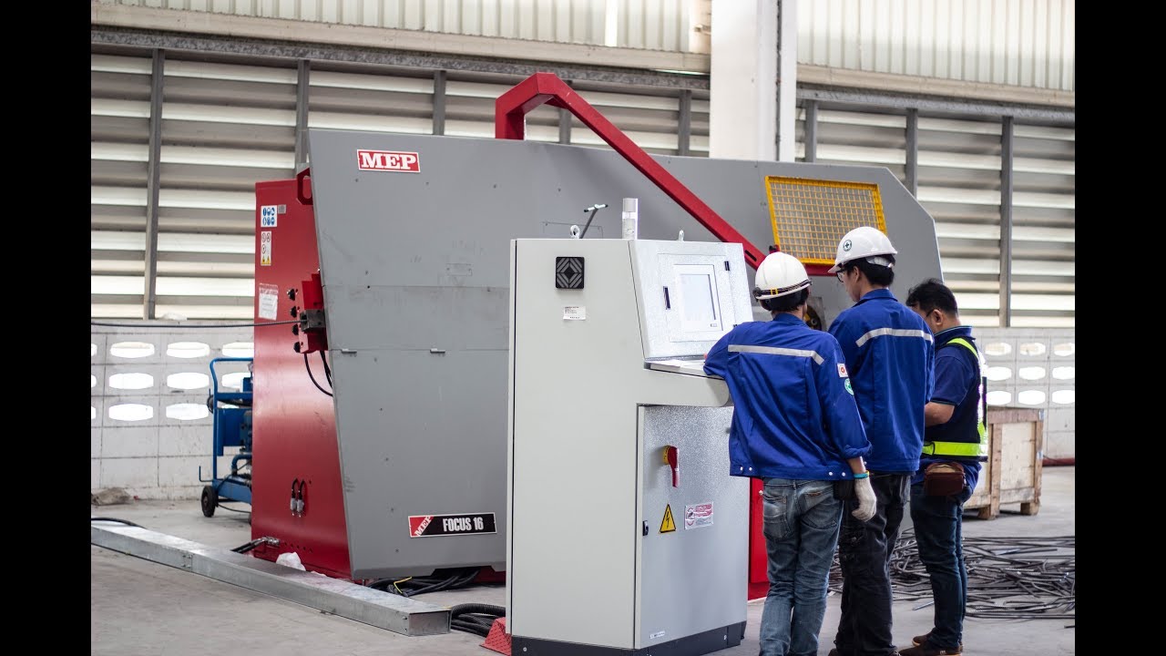 TEST RUN | MEP Focus 16 Rebar Stirrup Bender