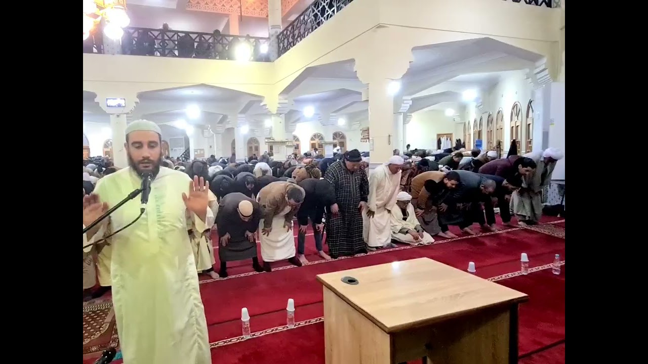 الليلة الثامنة عشر من صلاة التراويح بمسجد الامام البخاري الجلفة 2026