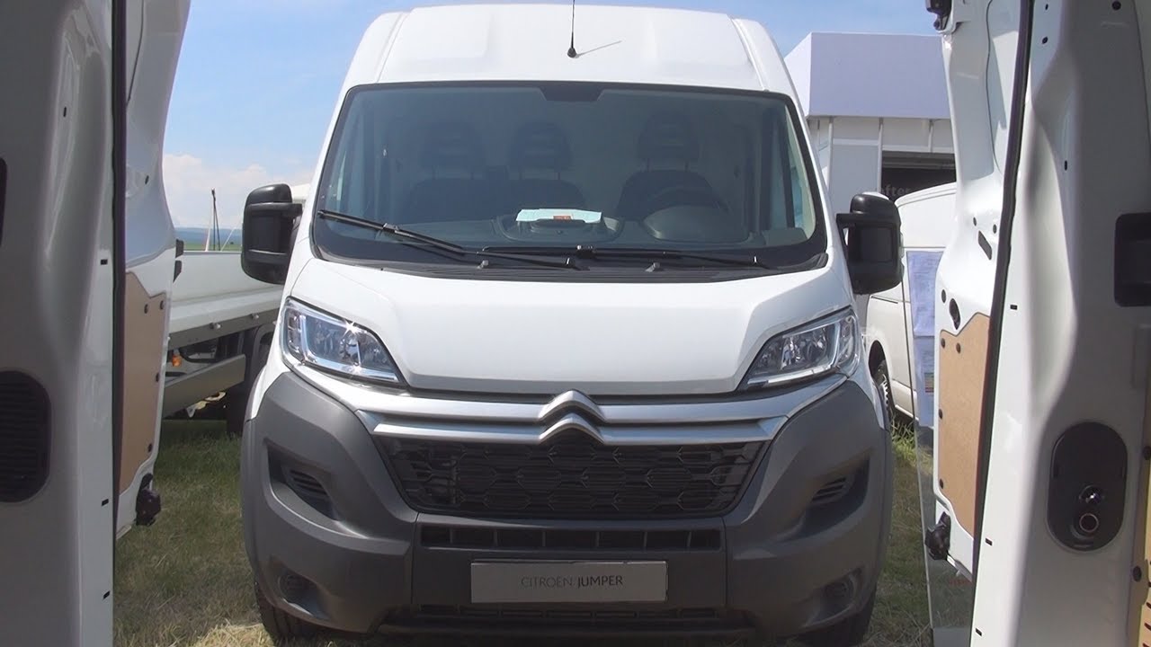 Citroën Jumper FG 35+ L4H2 BlueHDi 130 BVM6 Panel Van (2017) Exterior and Interior