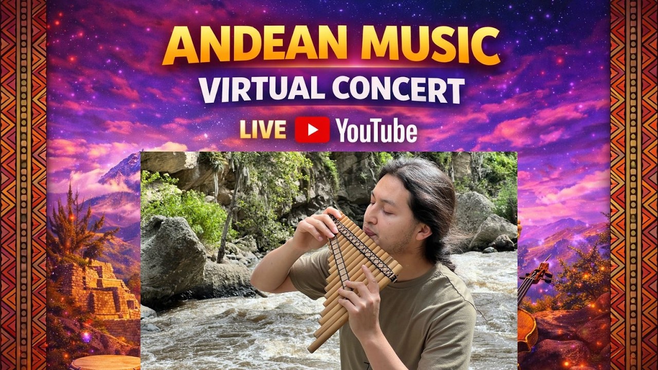 PARTE 2  | Panflute & Violin Live Virtual Concert🎶